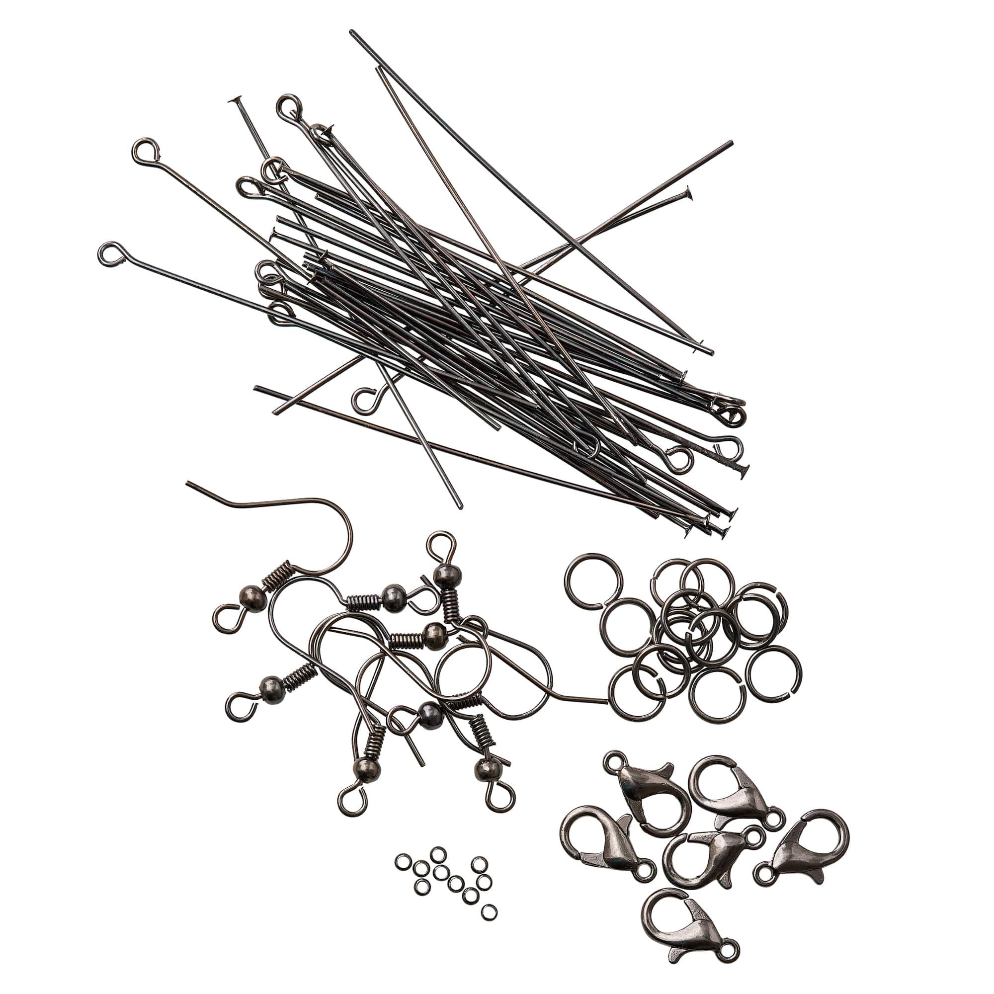 100 Piece Assorted Finding Kit by Bead Landing